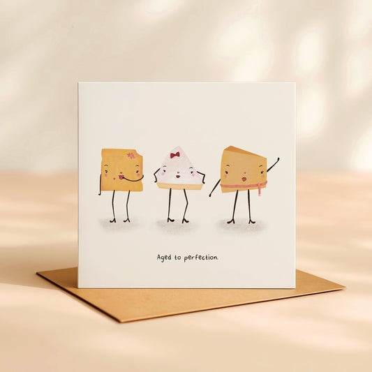 ‘Aged to perfection’ Card