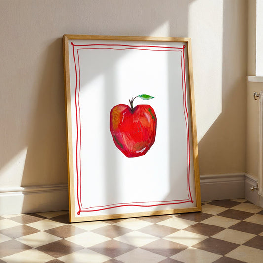 Apple Art Print