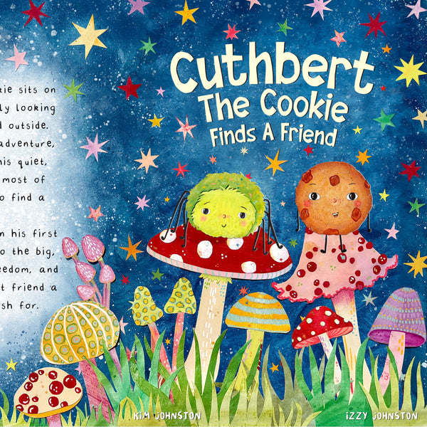 'Cuthbert The Cookie Finds A Friend' Front Cover