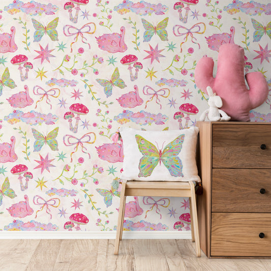 'Whimsical Fairytale' Wallpaper