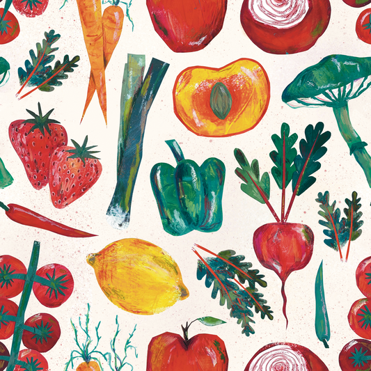 Fruit & Vegetable Pattern