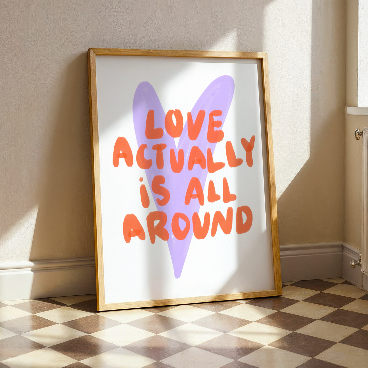 Love Actually Is All Around | Home Print