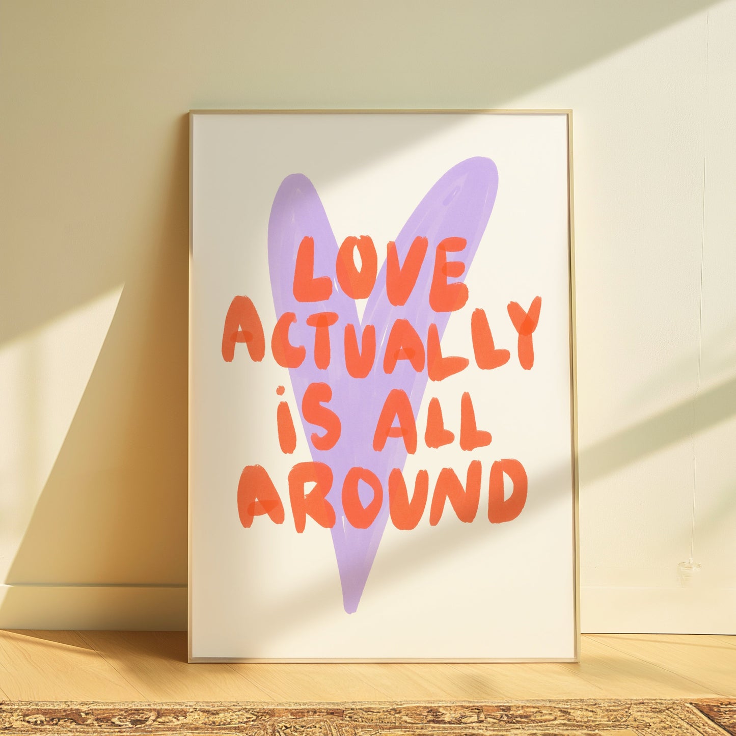 Love Actually Is All Around | Home Print