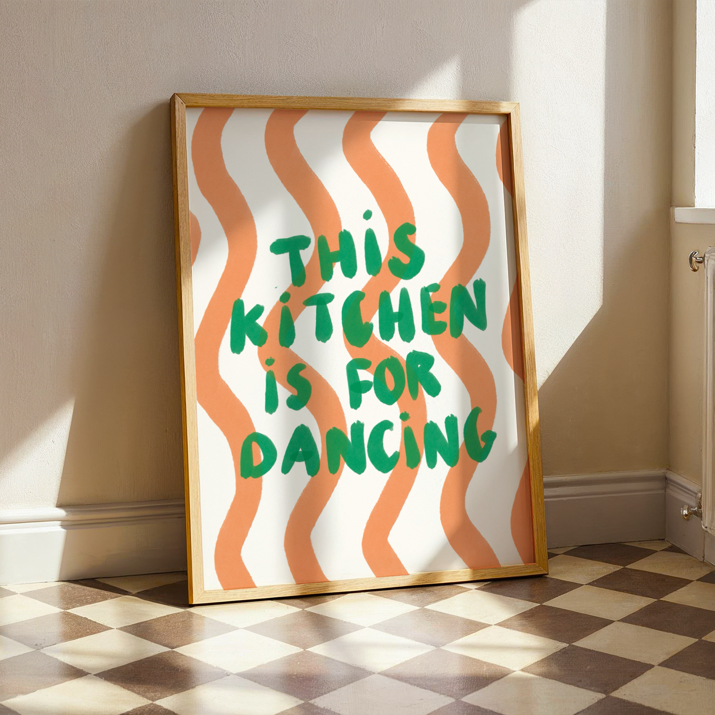 This Kitchen Is For Dancing | Home Print