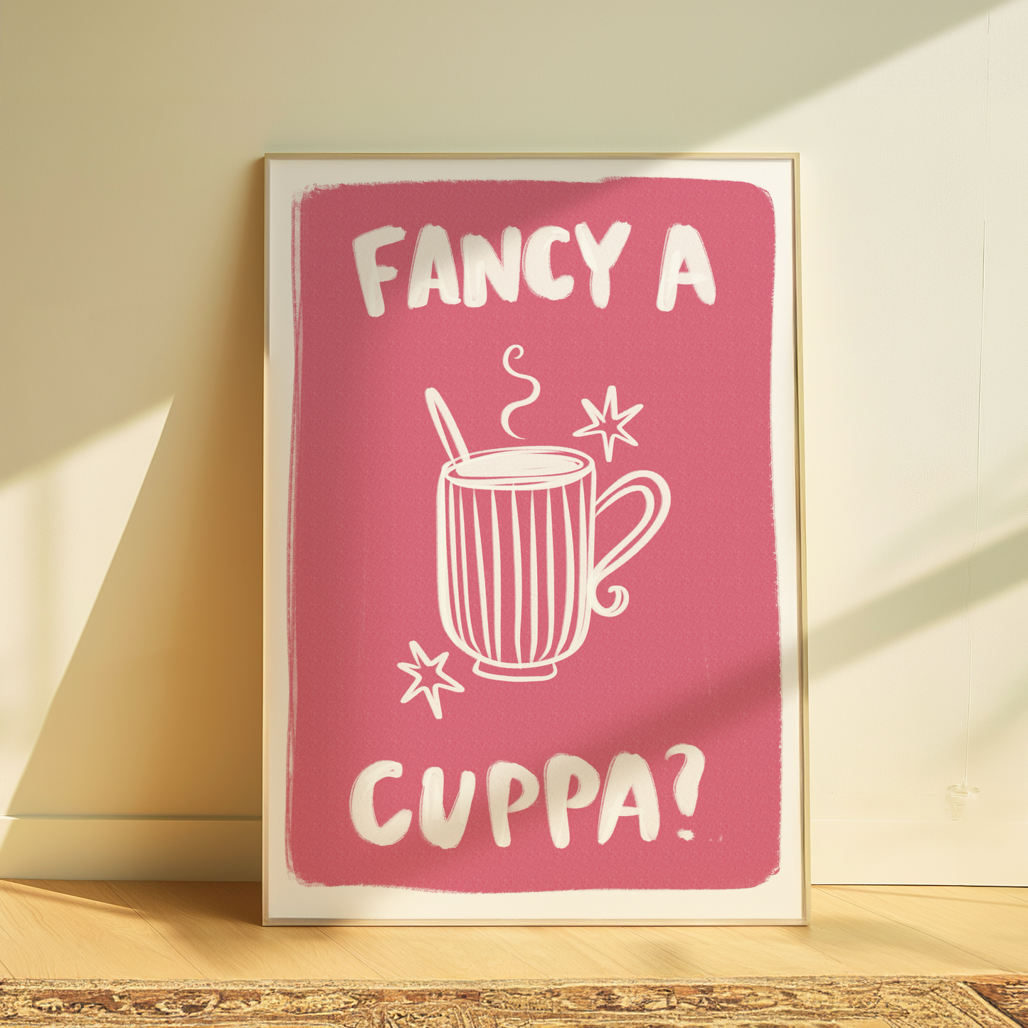 ‘Fancy A Cuppa?’ Art Print