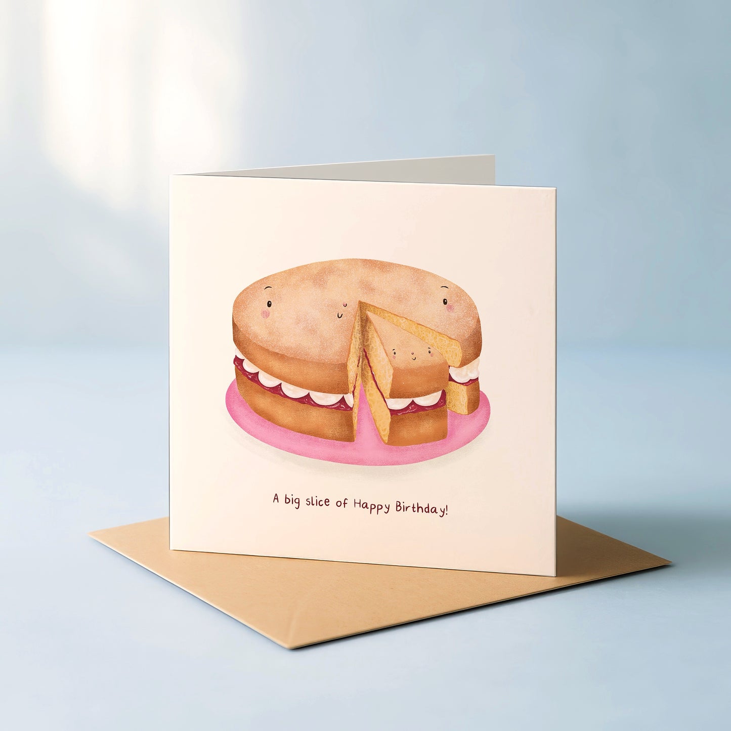 ‘A big slice of Happy Birthday’ Card