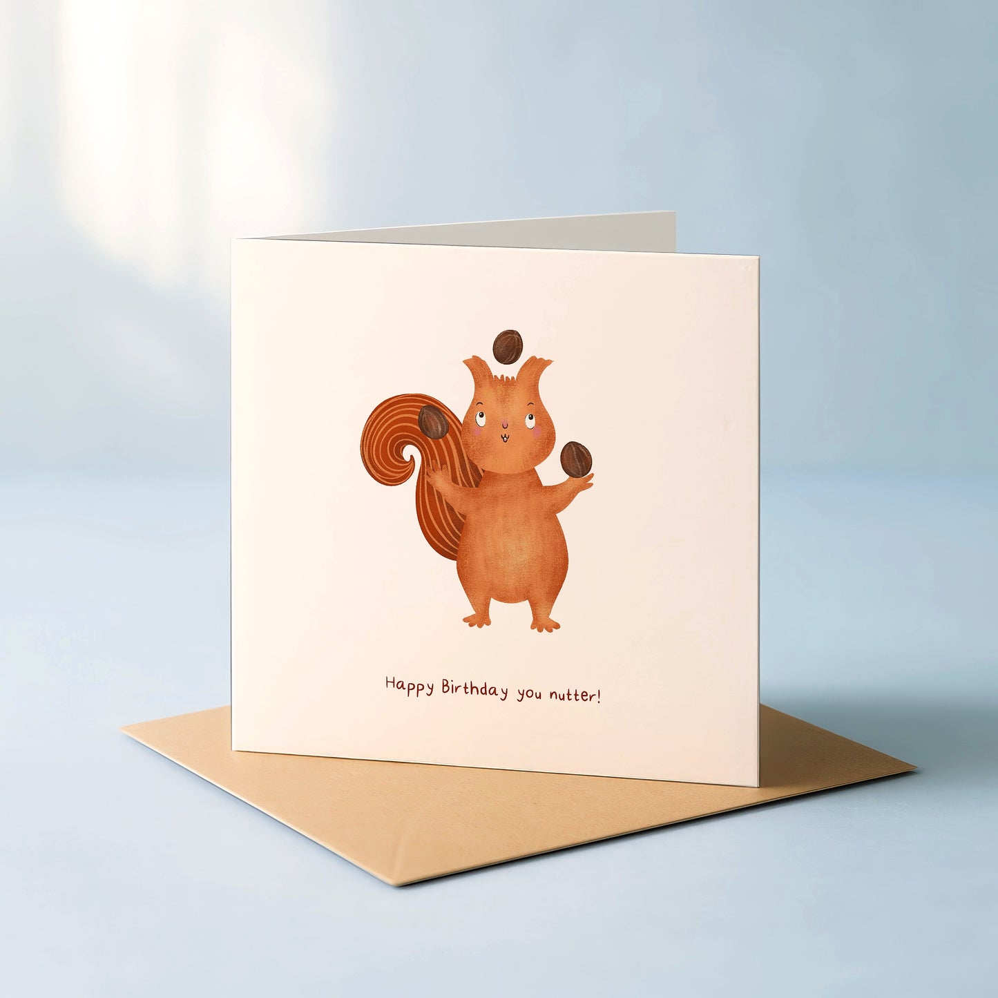 ‘Happy Birthday you nutter’ Card