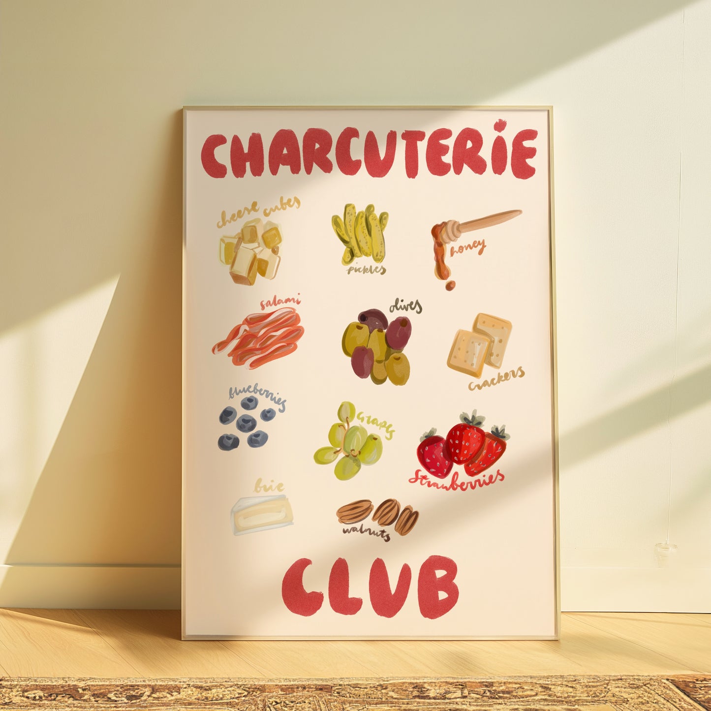 Charcuterie Club Poster