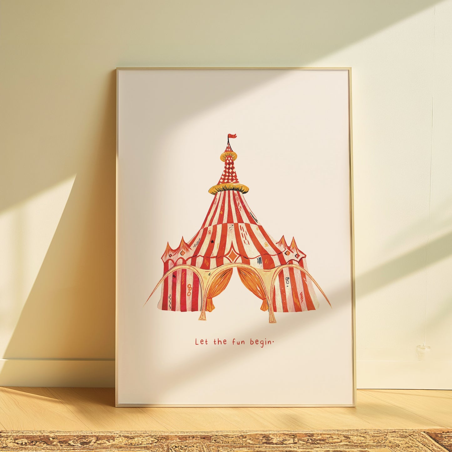 Circus Tent Art Print