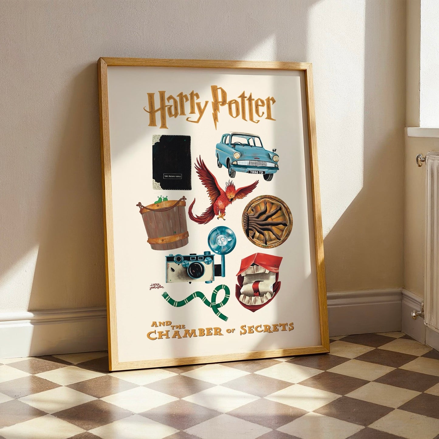 Harry Potter Chamber of Secrets Art Print