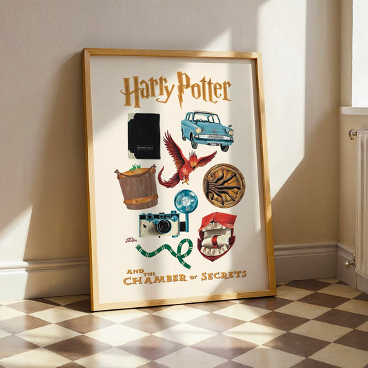 Harry Potter Chamber of Secrets Art Print