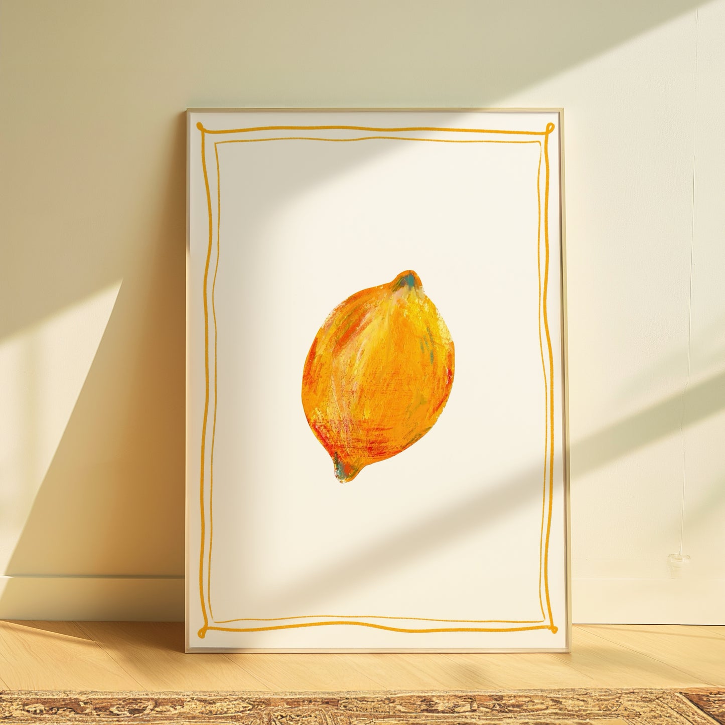 Lemon Art Print