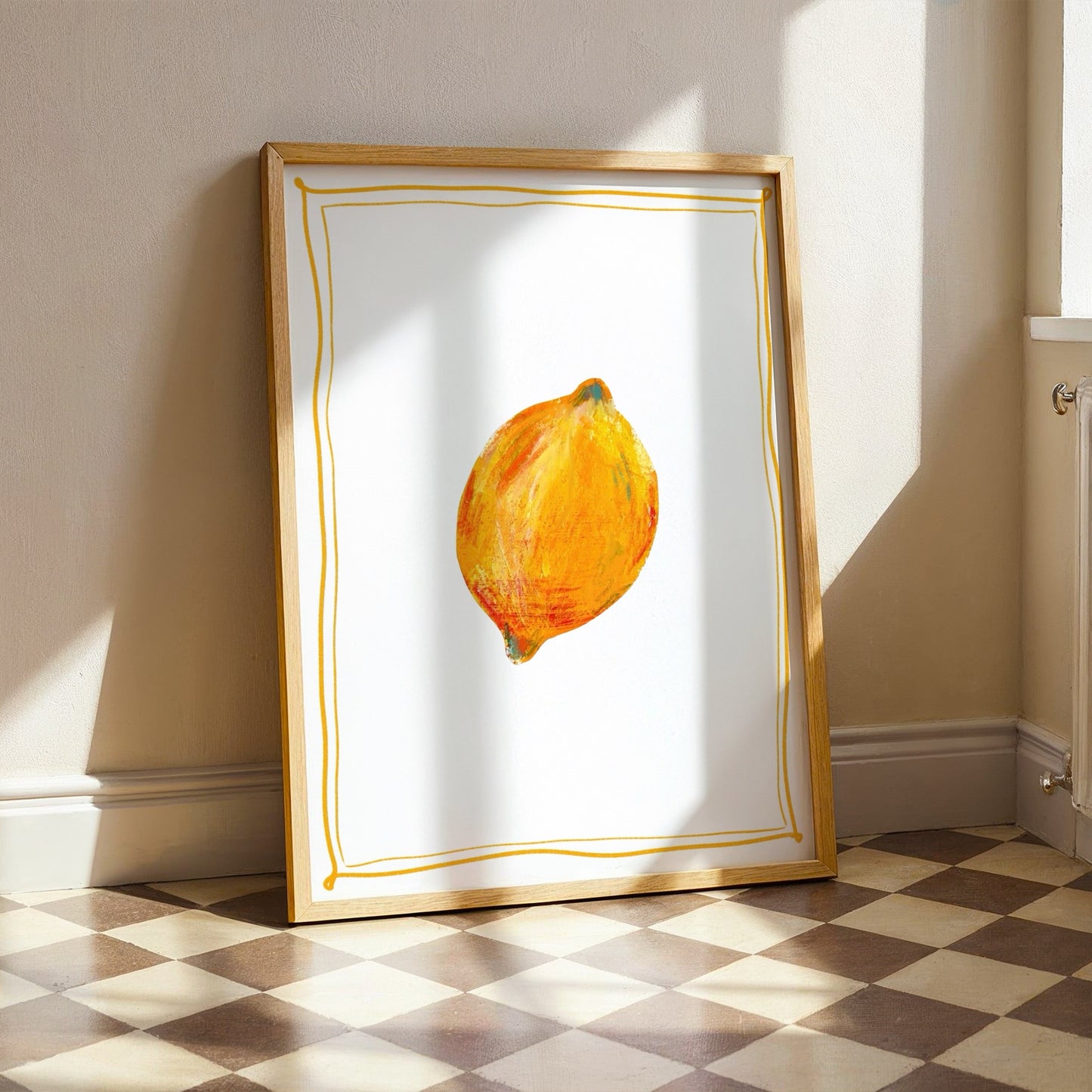Lemon Art Print