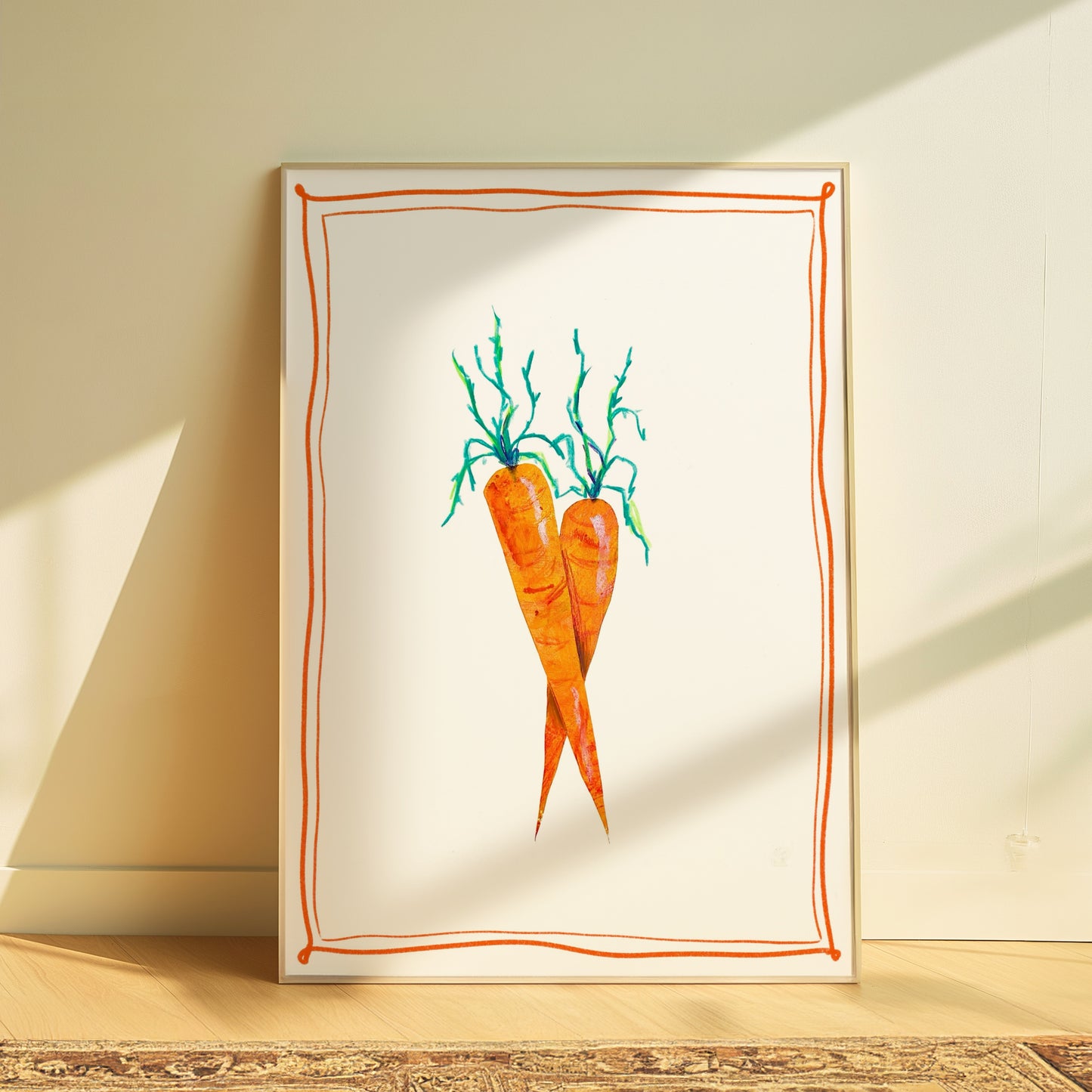 Carrot Art Print