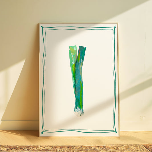 Spring Onion Art Print