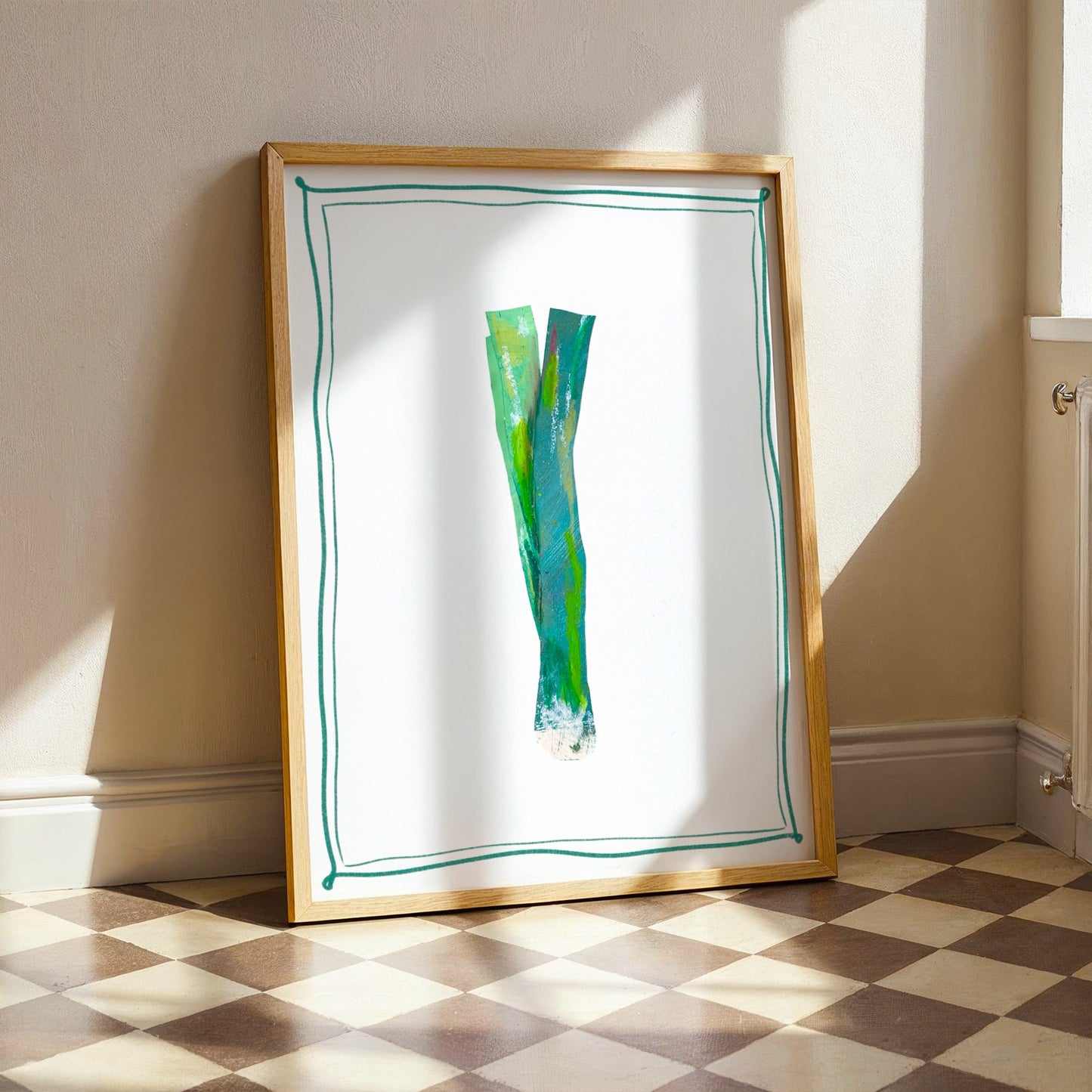Spring Onion Art Print