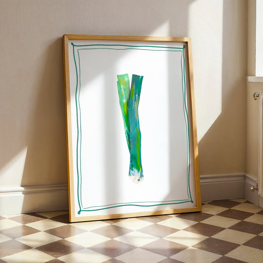 Spring Onion Art Print