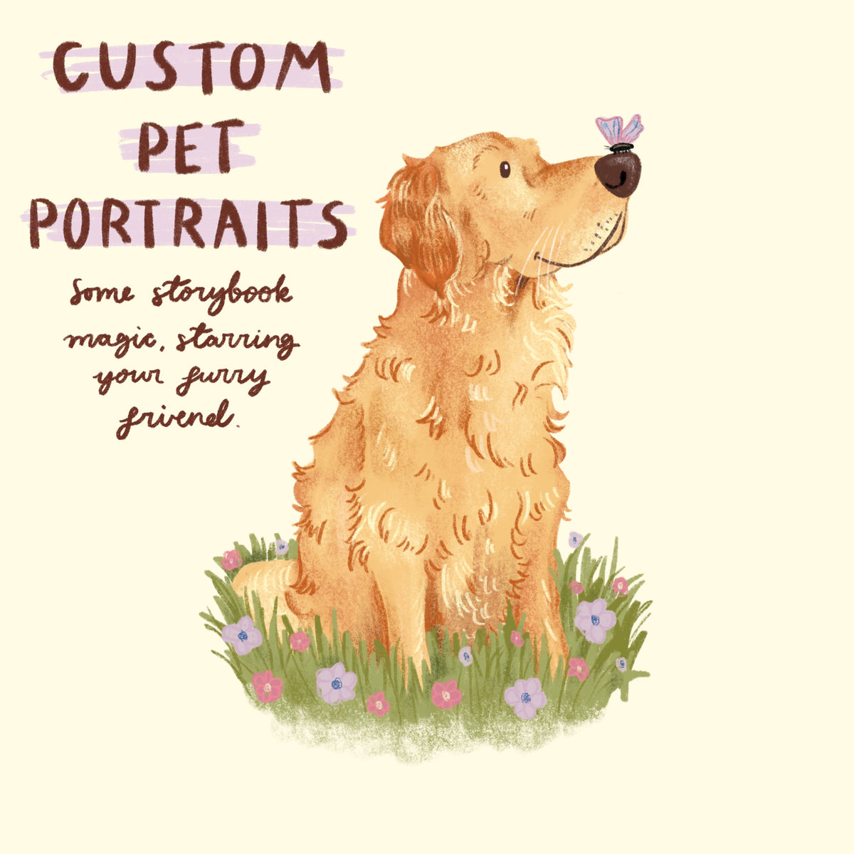 Custom Pet Portraits